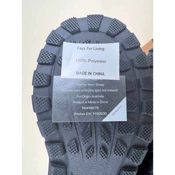 Koolaburra by UGG Imree Moto Boots Black Womens 5 Waterproof Insulated Shoes NWB - Picture 11 of 12